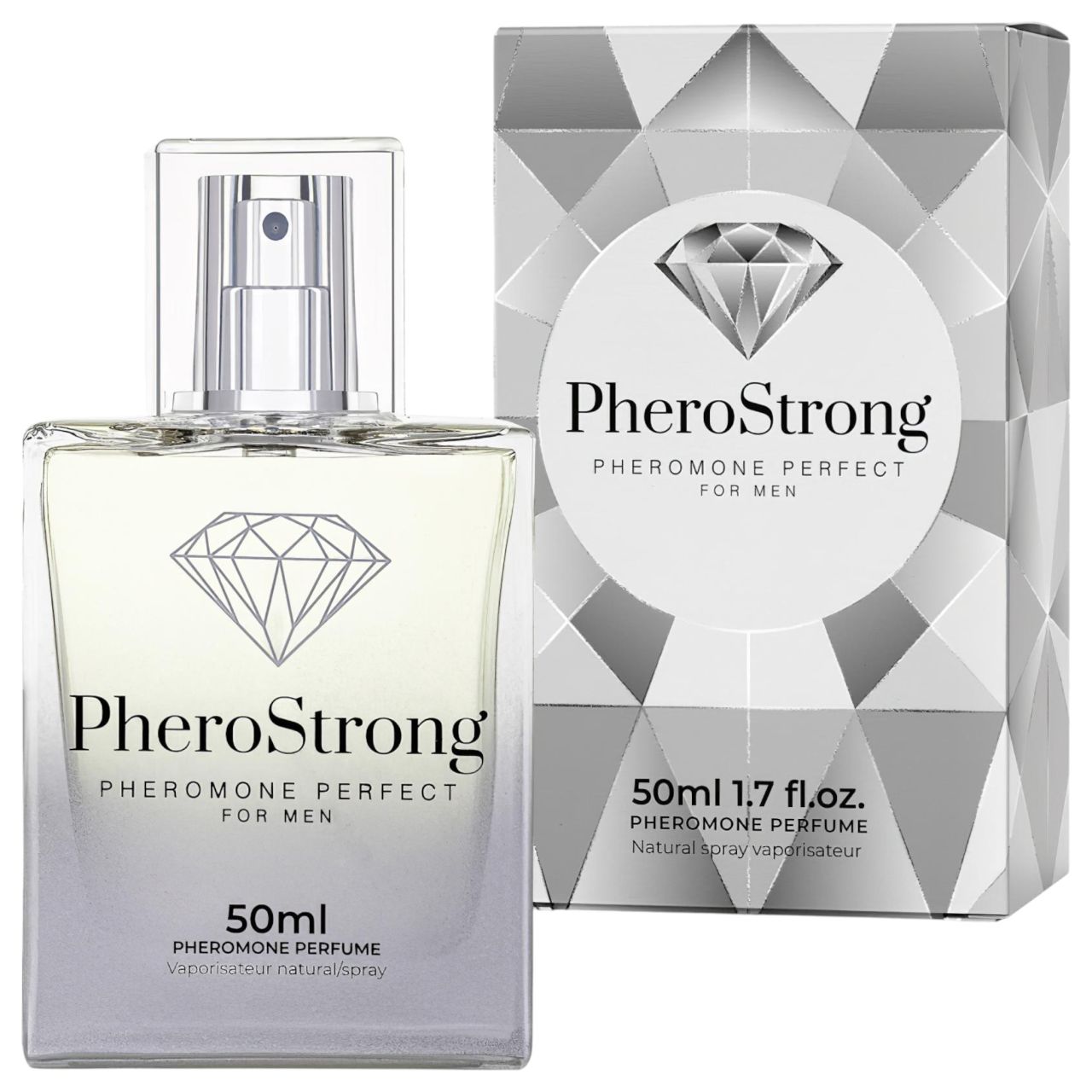 PheroStrong Perfect - feromon parfüm férfiaknak (50ml) PheroStrong Perfect - feromon parfüm férfiaknak (50ml)
