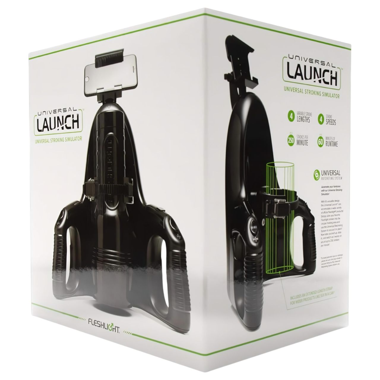 Fleshlight Universal Launch - maszturbátor adapter (fekete) Fleshlight Universal Launch - maszturbátor adapter (fekete)