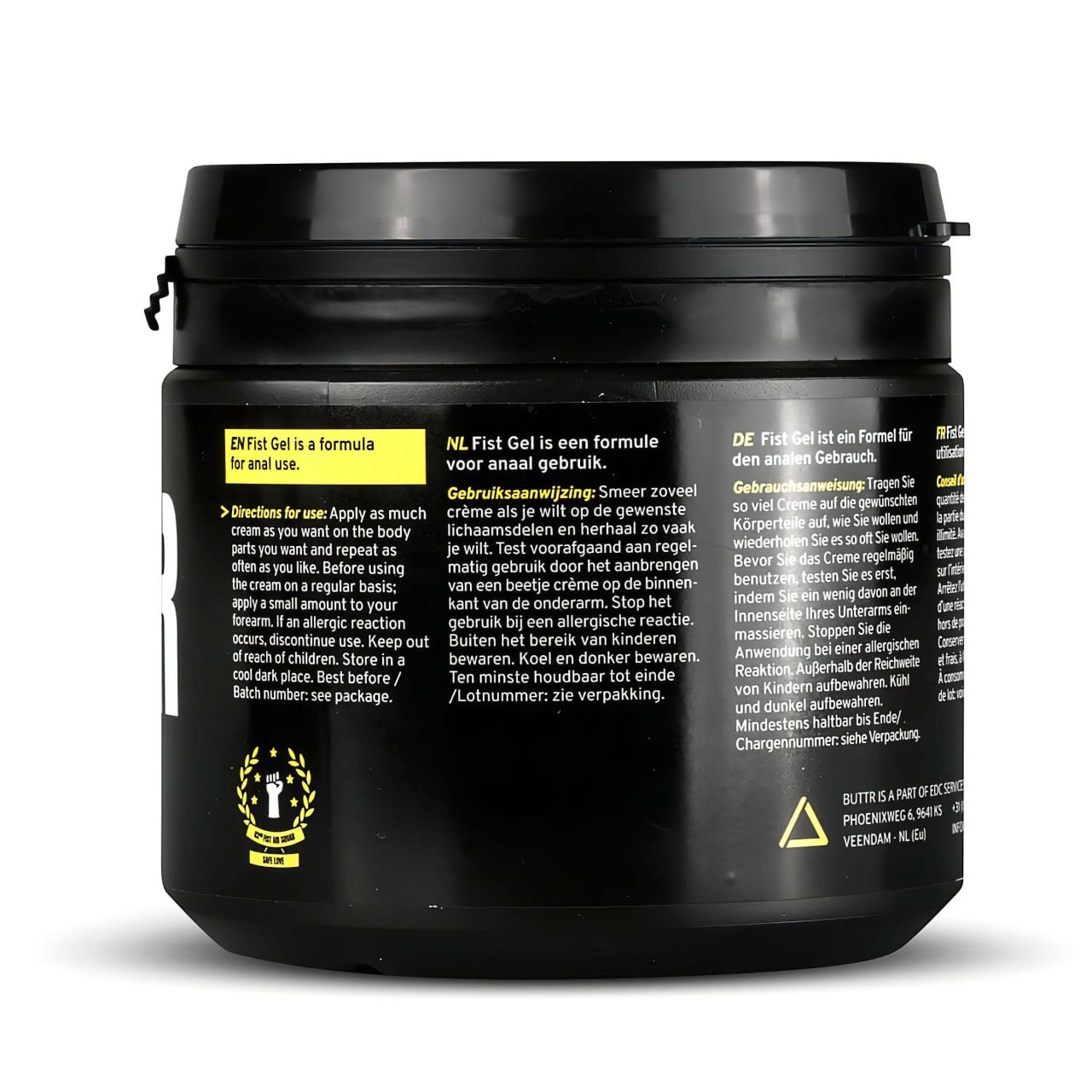 BUTTR Fisting Gel - öklöző, vízbázisú síkosító gél (500ml) BUTTR Fisting Gel - öklöző, vízbázisú síkosító gél (500ml)