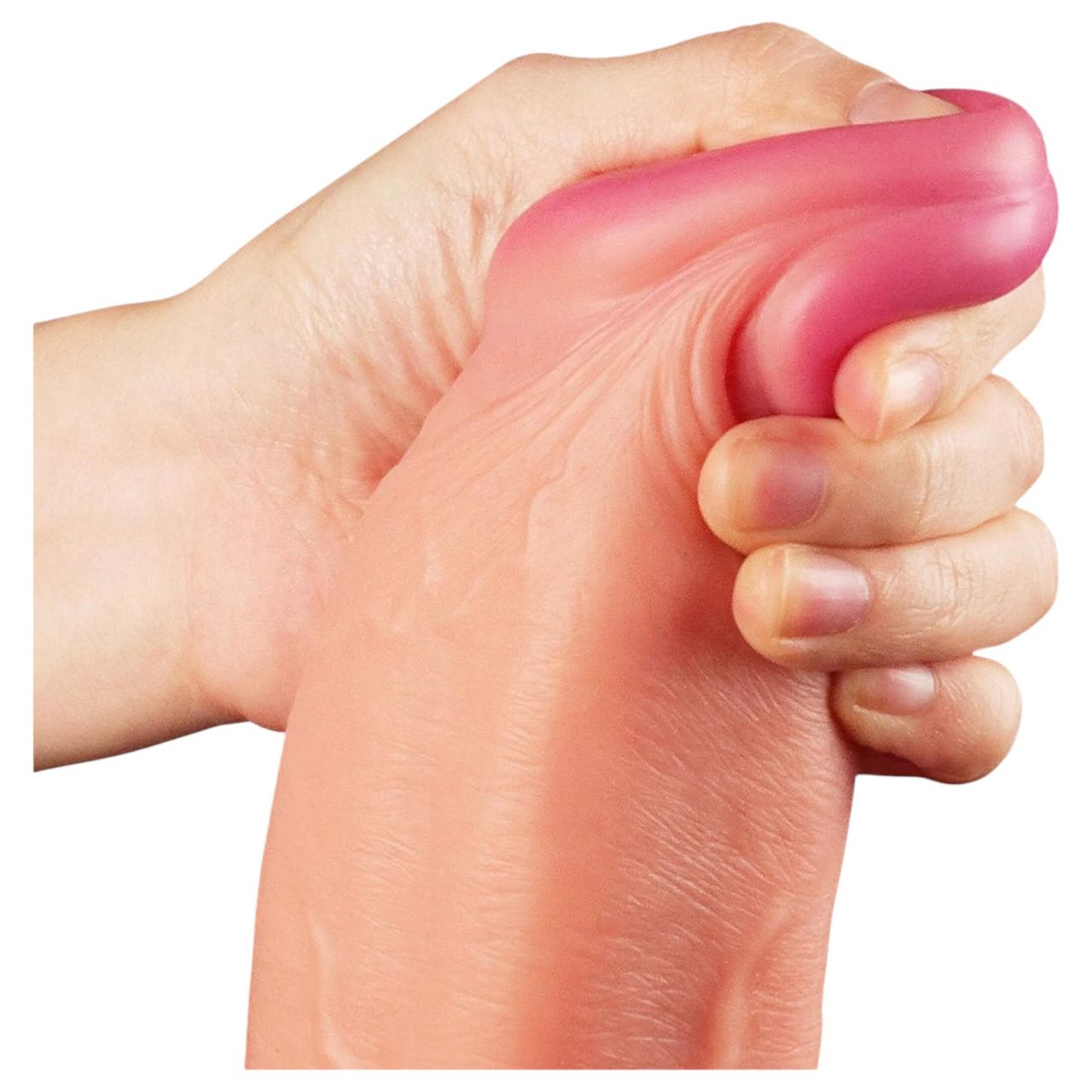 Lovetoy Nature Cock - kétrétegű élethű dildó - 30cm (natúr) Lovetoy Nature Cock - kétrétegű élethű dildó - 30cm (natúr)