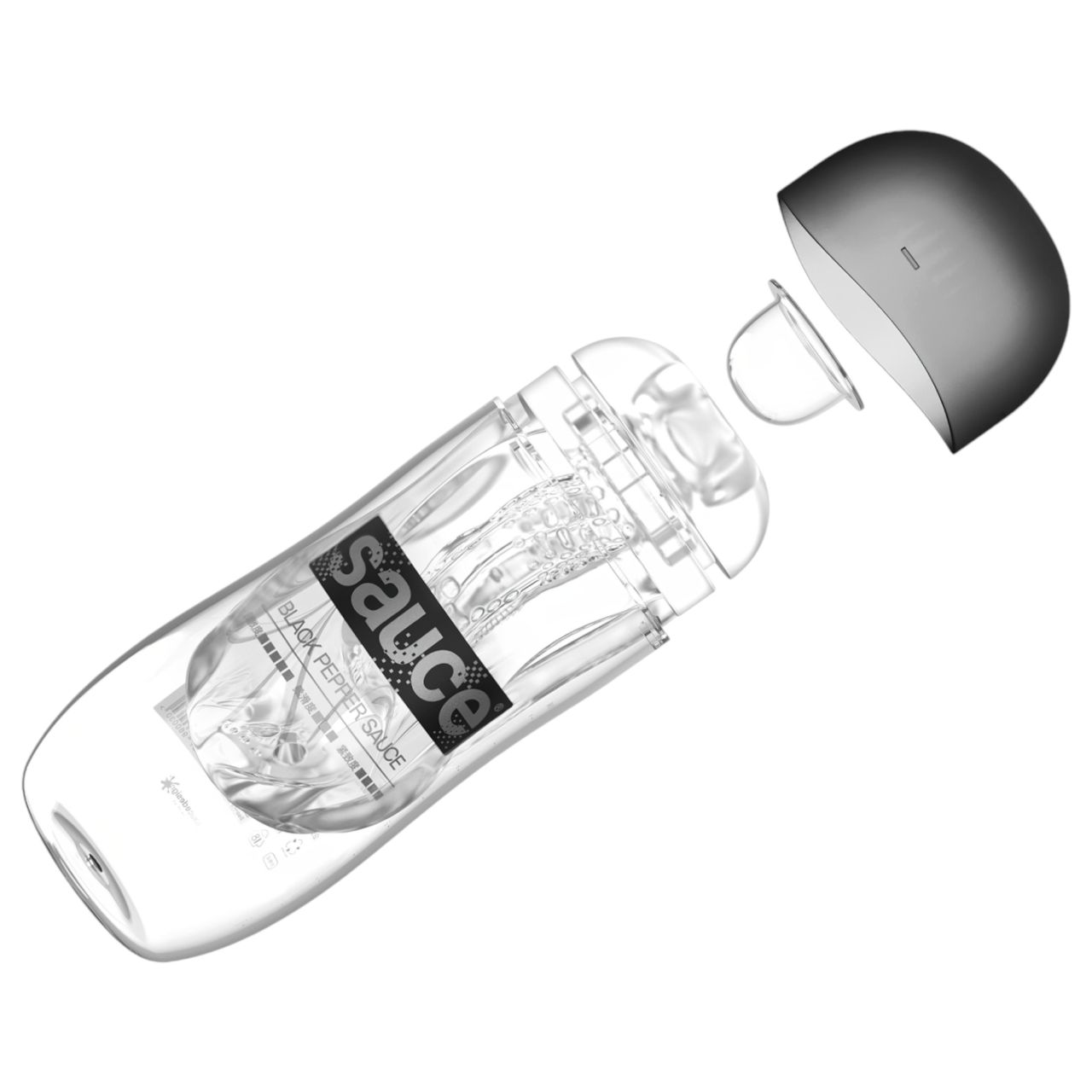 Sauce - kompakt maszturbátor (áttetsző) Sauce - kompakt maszturbátor (áttetsző)