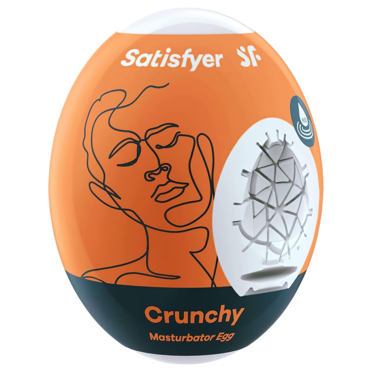 Satisfyer Egg Crunchy - tojás maszturbátor (1db) Satisfyer Egg Crunchy - tojás maszturbátor (1db)