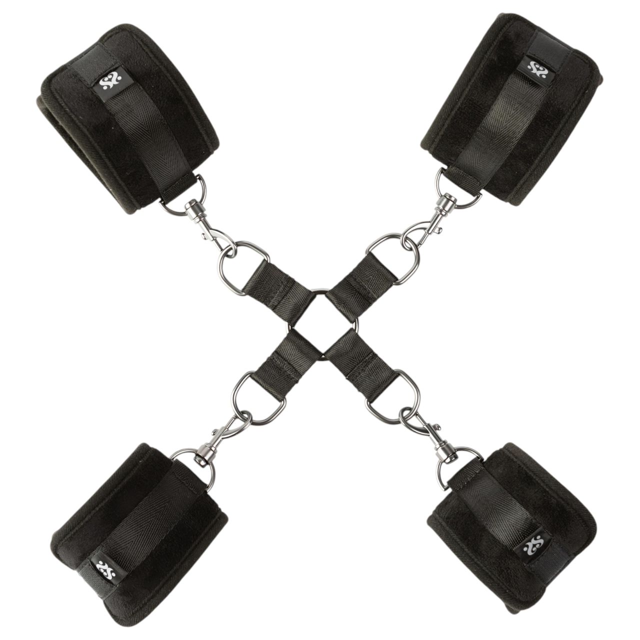 Sei Mio - boka és csukló bilincs (fekete) Sei Mio - boka és csukló bilincs (fekete)