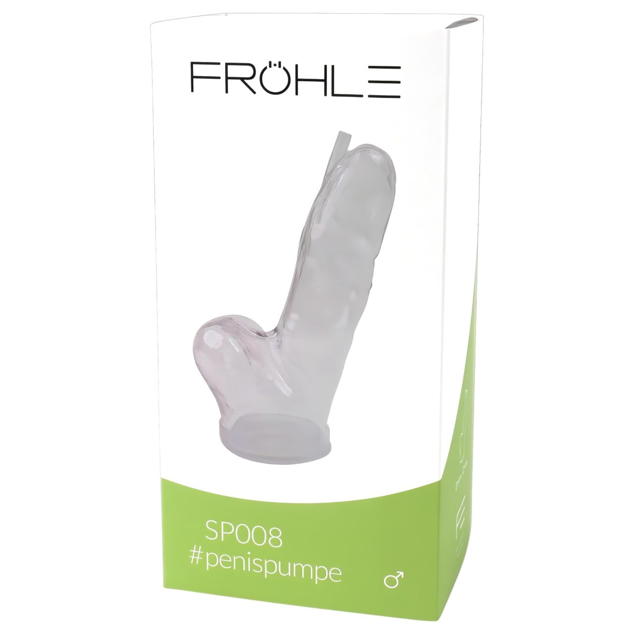 Fröhle SP008 (21cm) - orvosi anatómiai péniszpumpa cserehenger Fröhle SP008 (21cm) - orvosi anatómiai péniszpumpa cserehenger