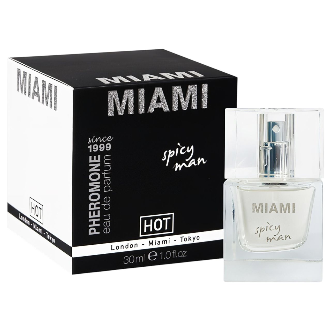 HOT Miami - feromon parfüm férfiaknak (30ml) HOT Miami - feromon parfüm férfiaknak (30ml)