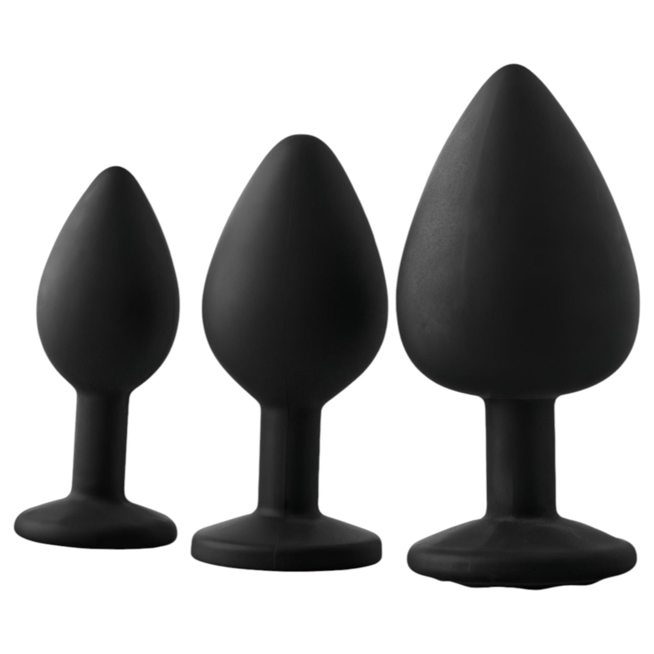 Dreamtoys Fantasstic - anál plug szett - 3db (fekete) Dreamtoys Fantasstic - anál plug szett - 3db (fekete)