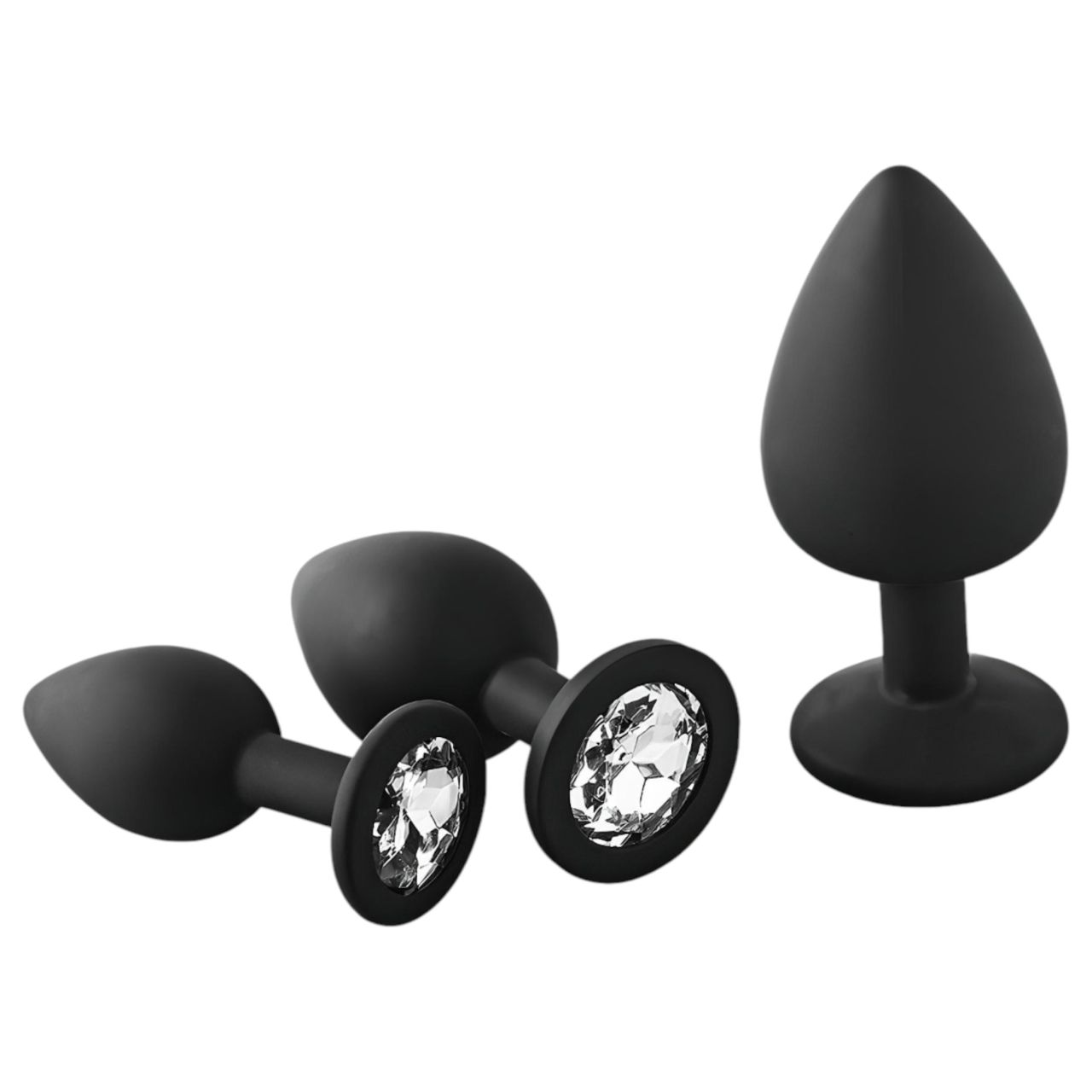 Dreamtoys Fantasstic - anál plug szett - 3db (fekete) Dreamtoys Fantasstic - anál plug szett - 3db (fekete)