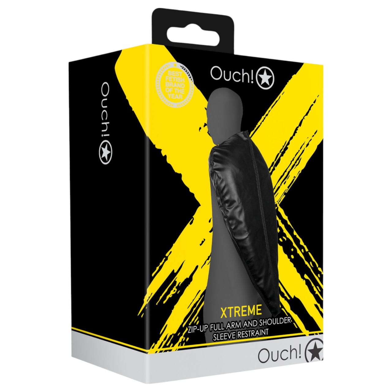 Ouch! - karokat hátra kötöző (fekete) Ouch! - karokat hátra kötöző (fekete)