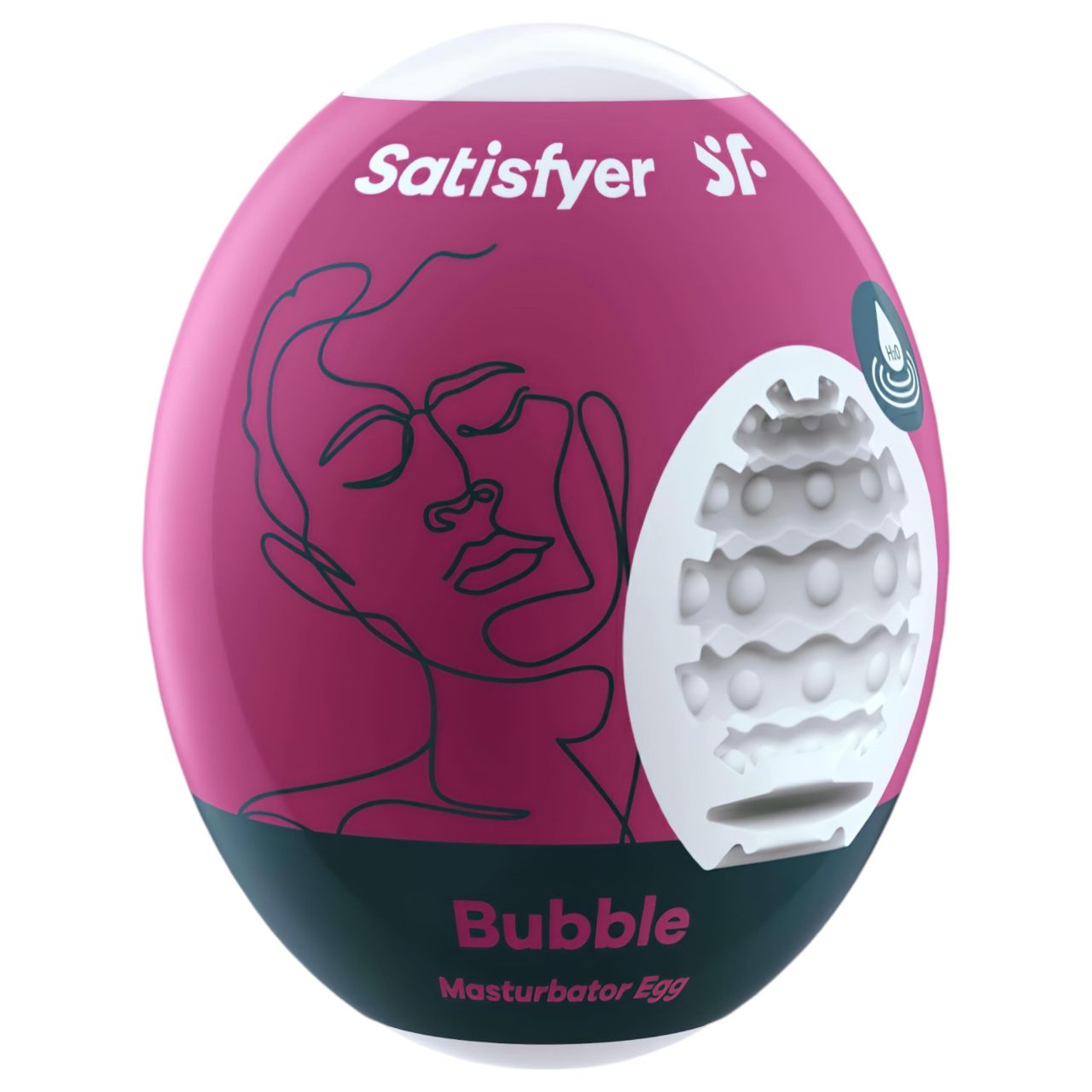 Satisfyer Egg Bubble - tojás maszturbátor (1db) Satisfyer Egg Bubble - tojás maszturbátor (1db)