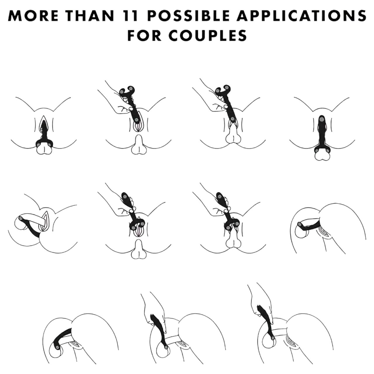 Satisfyer Endless Fun - akkus, vízálló párvibrátor (kék) Satisfyer Endless Fun - akkus, vízálló párvibrátor (kék)