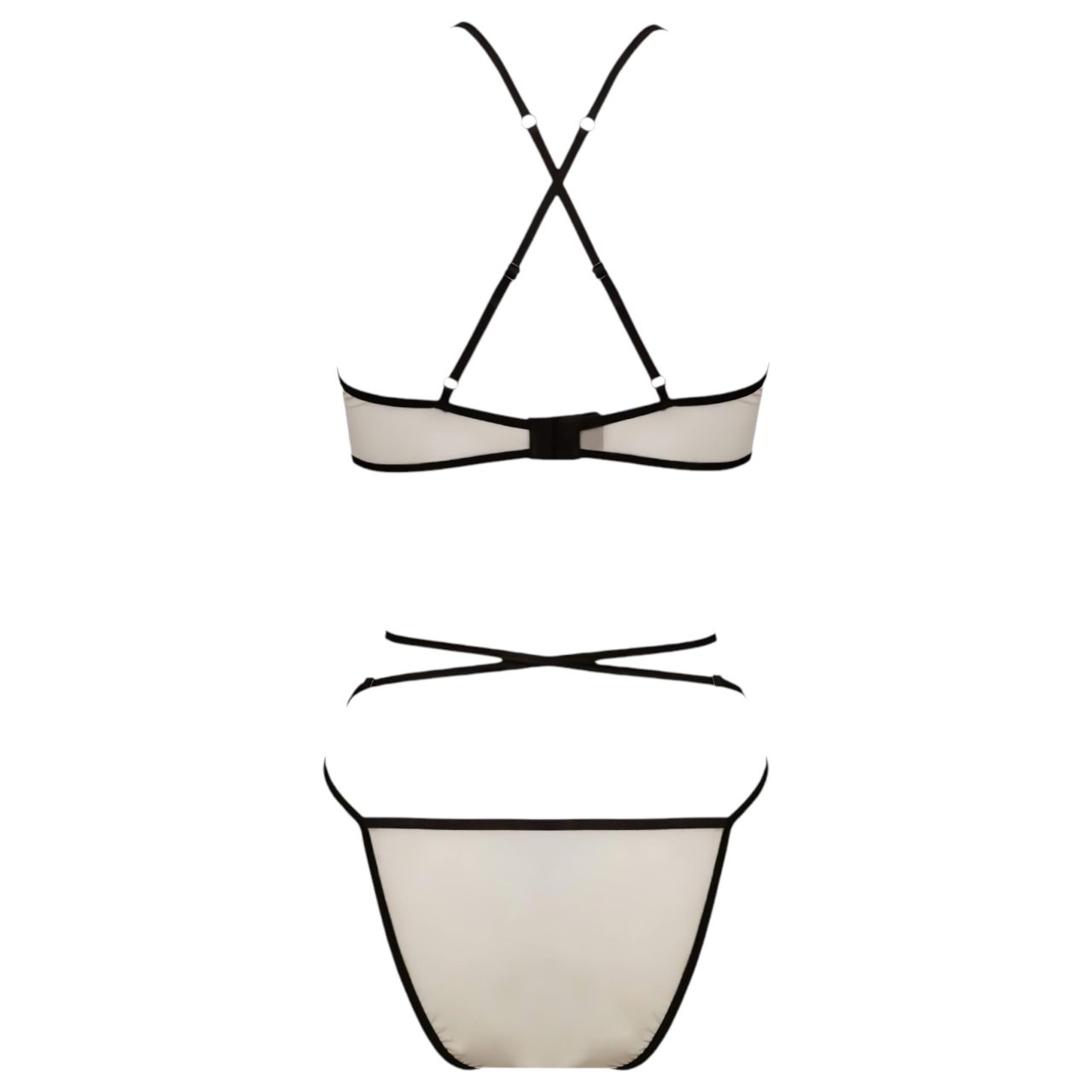 / Passion Chika - melltartó szett (krém) / Passion Chika - melltartó szett (krém)