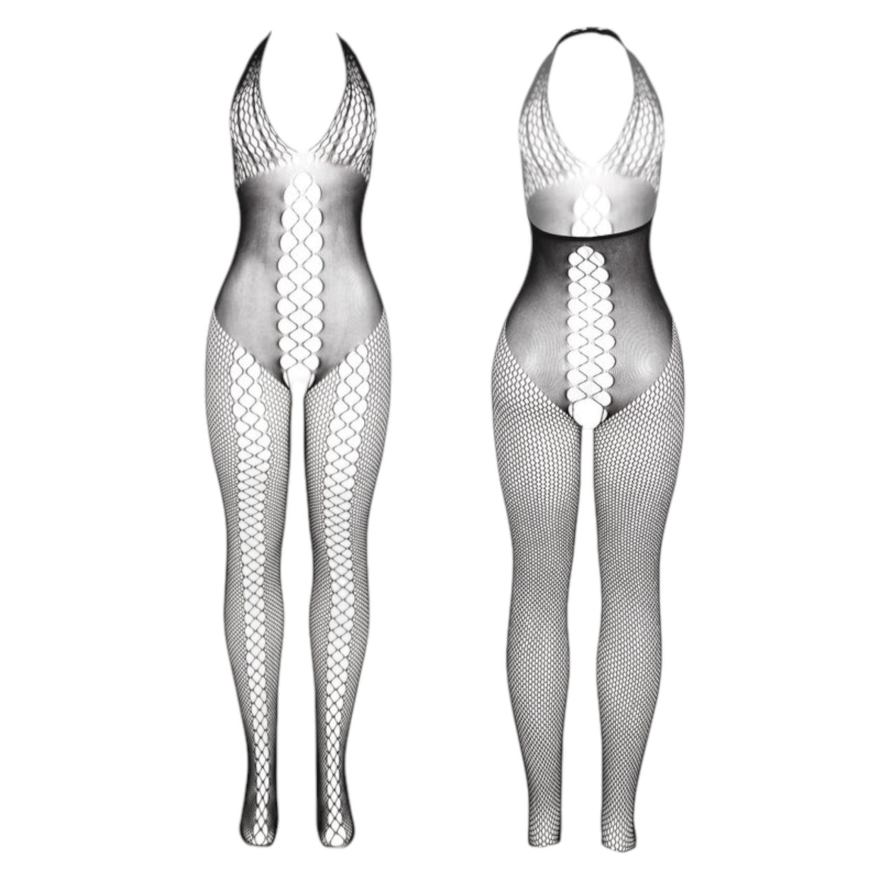 Subblime 951832 - nyitott necc overál - (fekete) -S-L