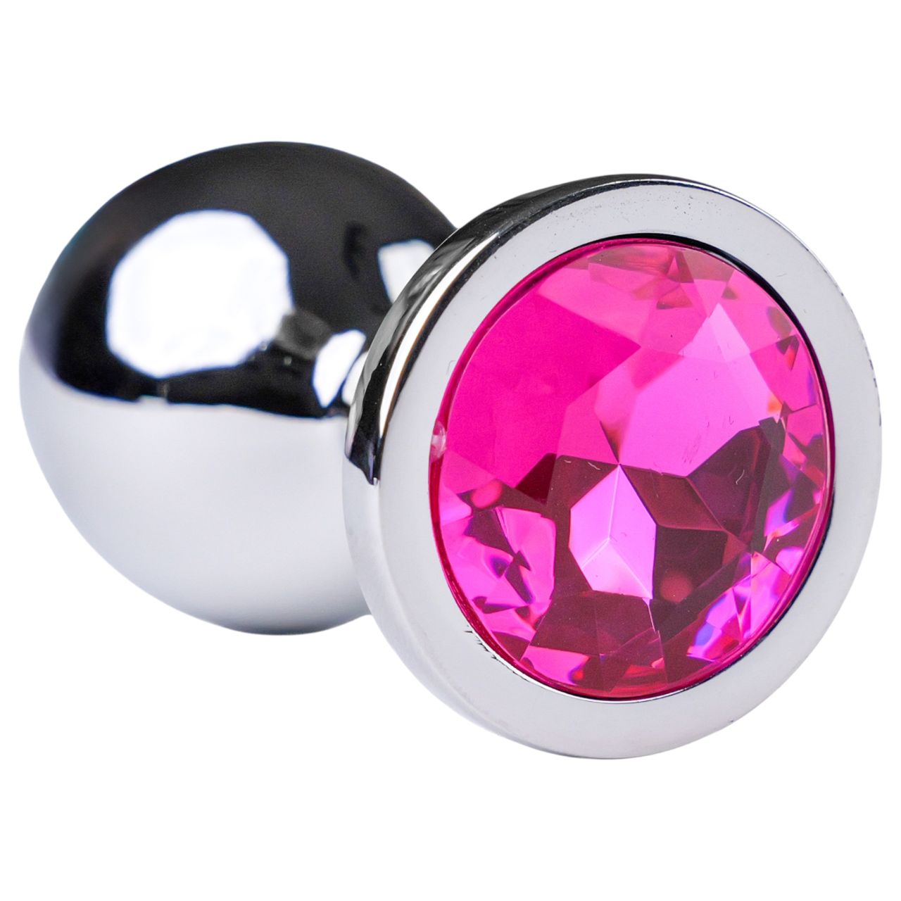 Desirel Pink Jewel S - anál plug (ezüst-pink) Desirel Pink Jewel S - anál plug (ezüst-pink)