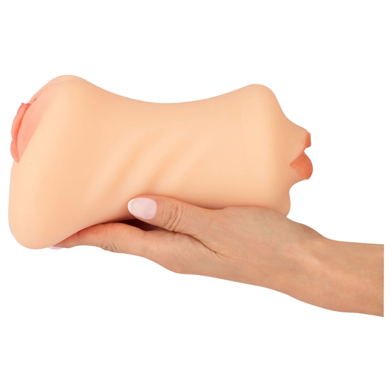 Nature Skin - punci és száj maszturbátor (natúr) Nature Skin - punci és száj maszturbátor (natúr)