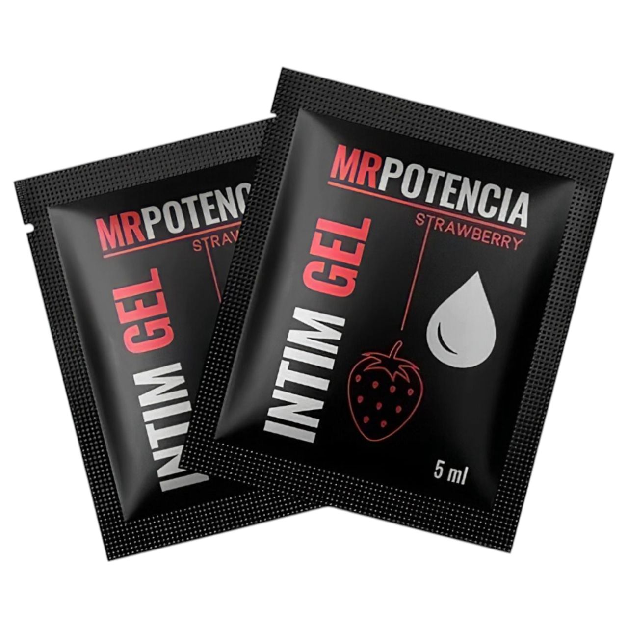 MrPotencia Straw Intim Gel - vízbázisú síkosító - eper (5ml) MrPotencia Straw Intim Gel - vízbázisú síkosító - eper (5ml)