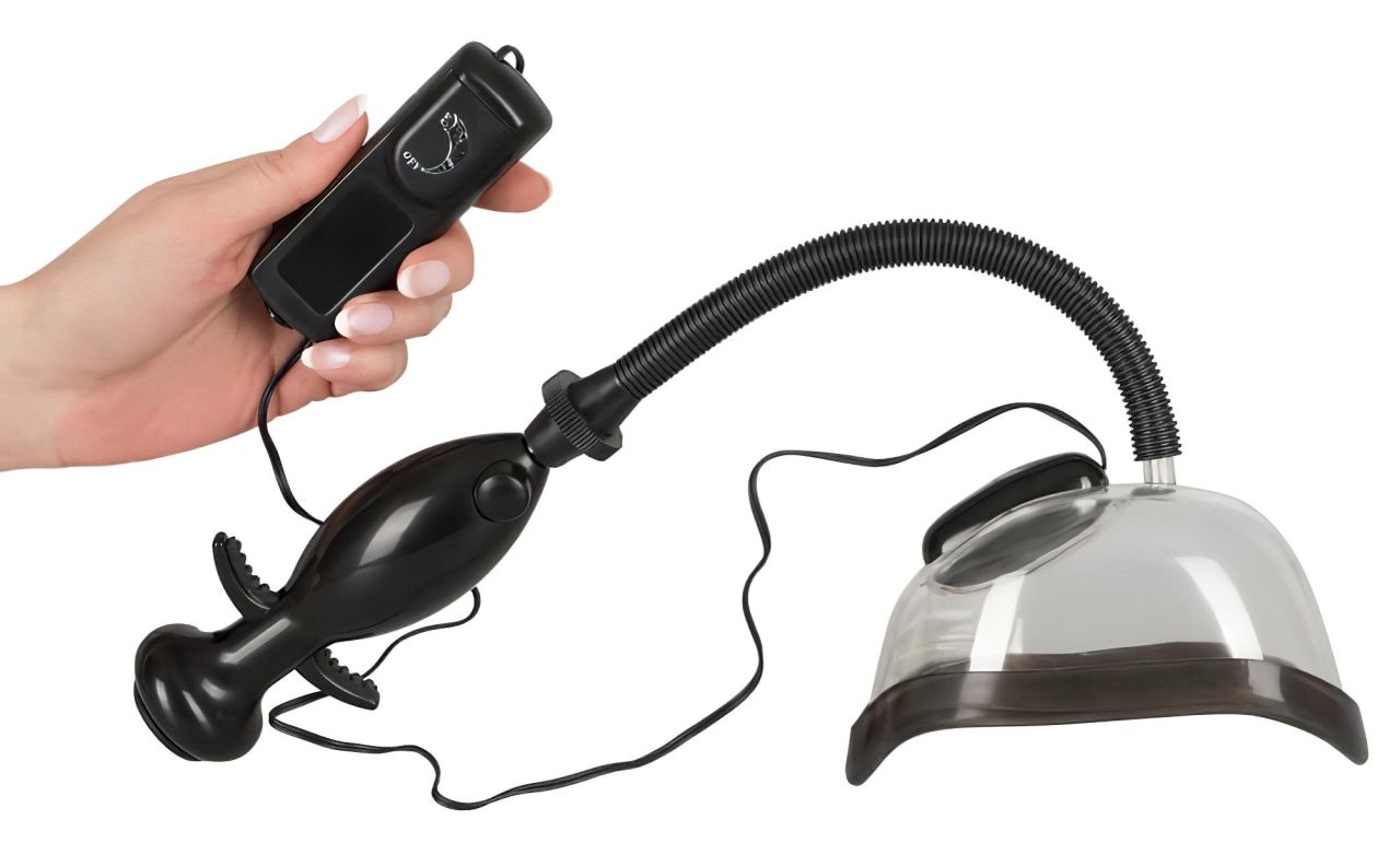 You2Toys - vibrációs puncipumpa - (fekete)