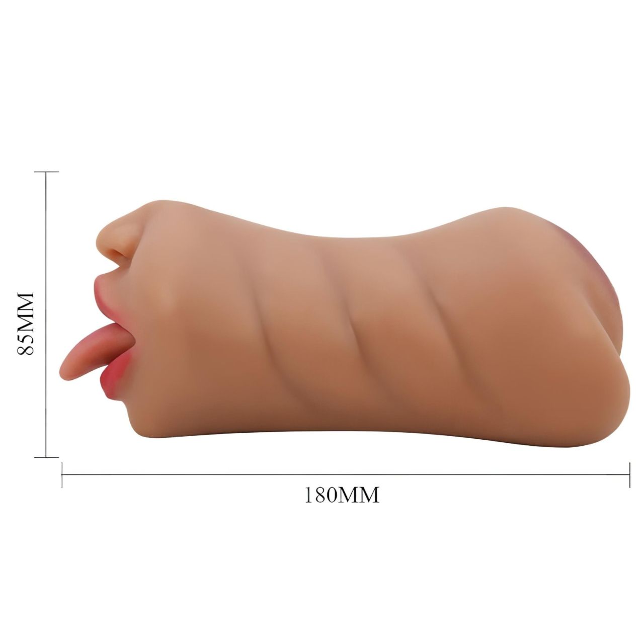 Crazy Bull - száj-és punci maszturbátor (natúr) Crazy Bull - száj-és punci maszturbátor (natúr)