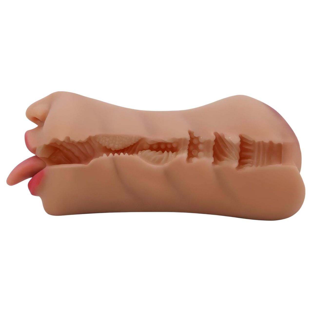 Crazy Bull - száj-és punci maszturbátor (natúr) Crazy Bull - száj-és punci maszturbátor (natúr)