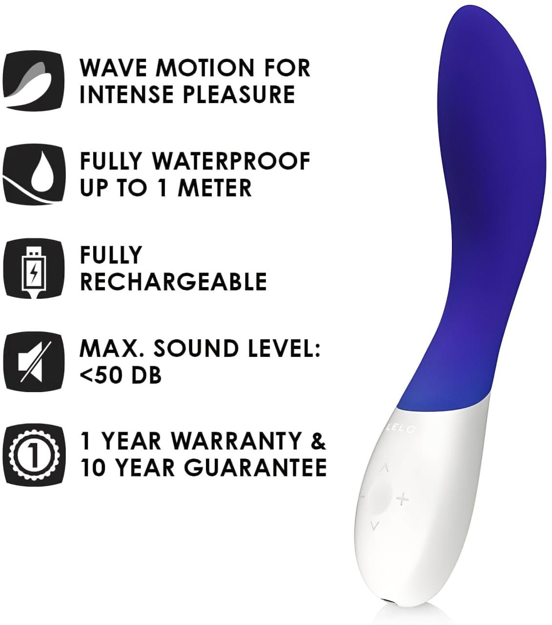 LELO Mona Wave - vízálló G-pont vibrátor (kék) LELO Mona Wave - vízálló G-pont vibrátor (kék)
