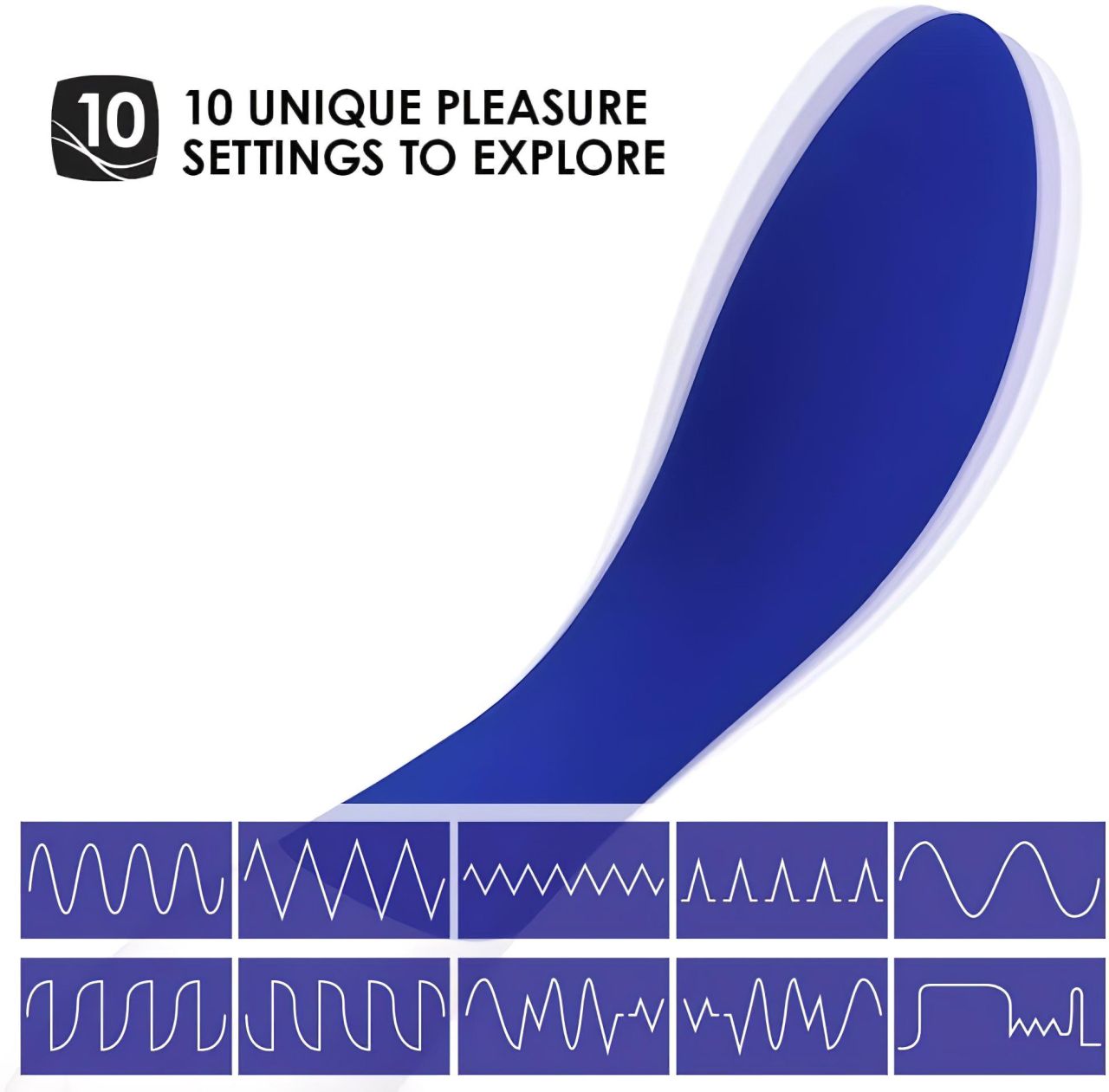 LELO Mona Wave - vízálló G-pont vibrátor (kék) LELO Mona Wave - vízálló G-pont vibrátor (kék)