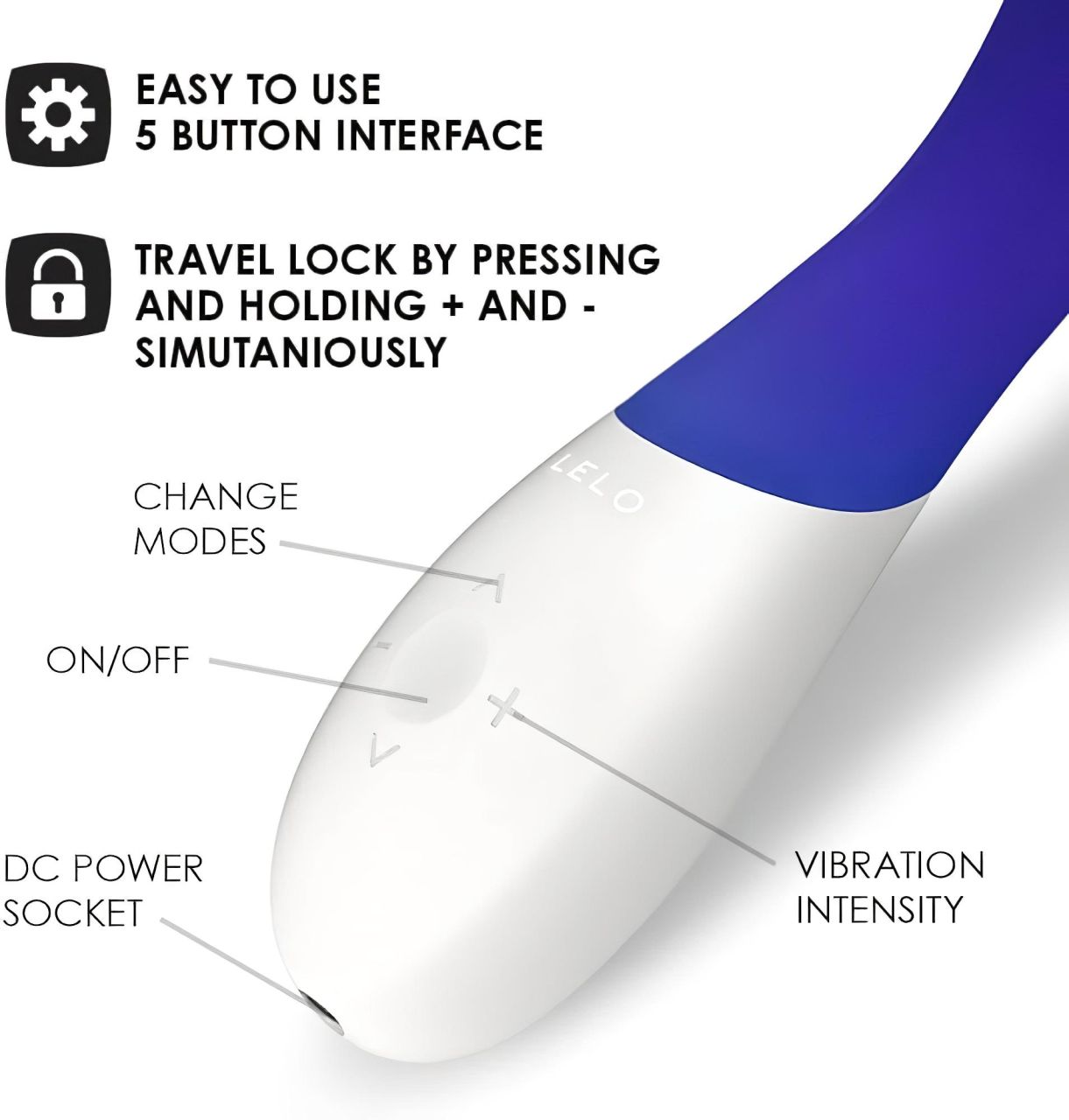 LELO Mona Wave - vízálló G-pont vibrátor (kék) LELO Mona Wave - vízálló G-pont vibrátor (kék)