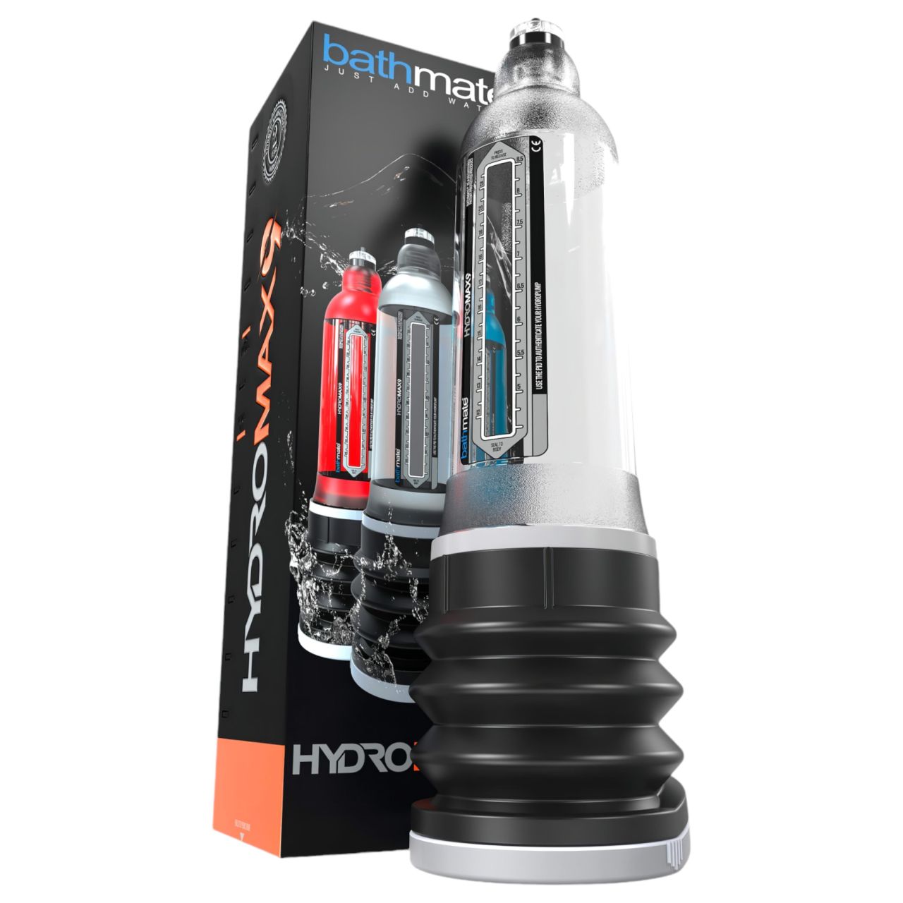 Bathmate Hydromax9 - hydropumpa (átlátszó)