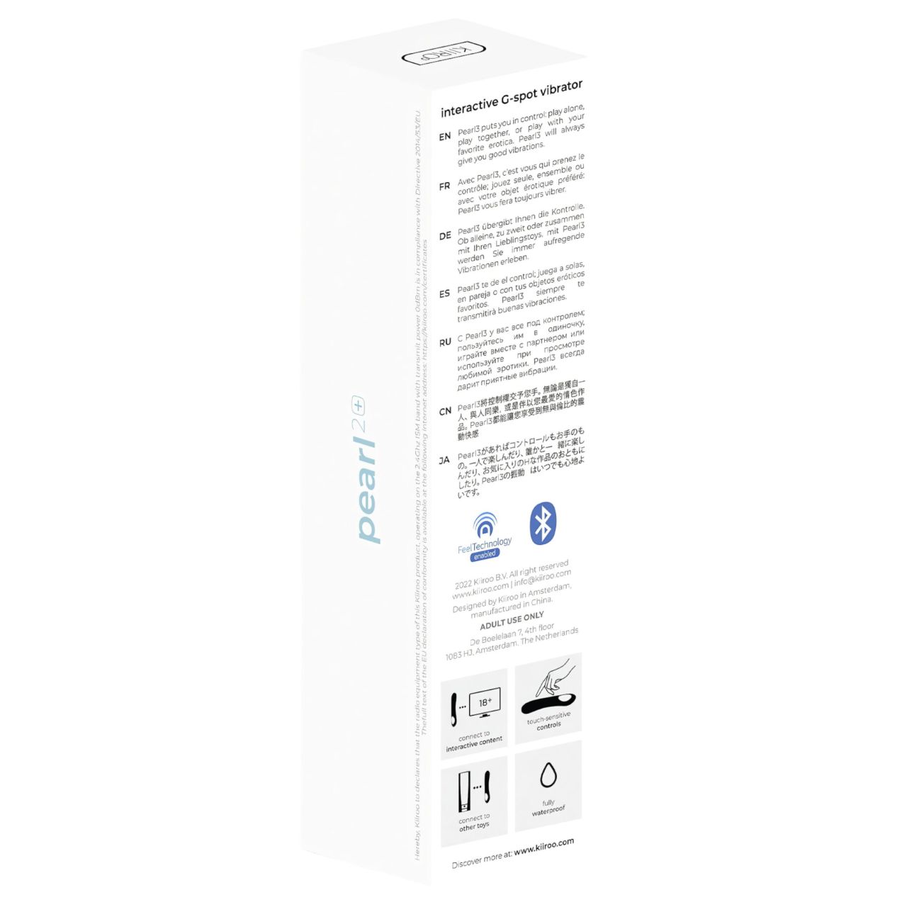 Kiiroo Pearl 2 - interaktív, vízálló G-pont vibrátor (zöld) Kiiroo Pearl 2 - interaktív, vízálló G-pont vibrátor (zöld)