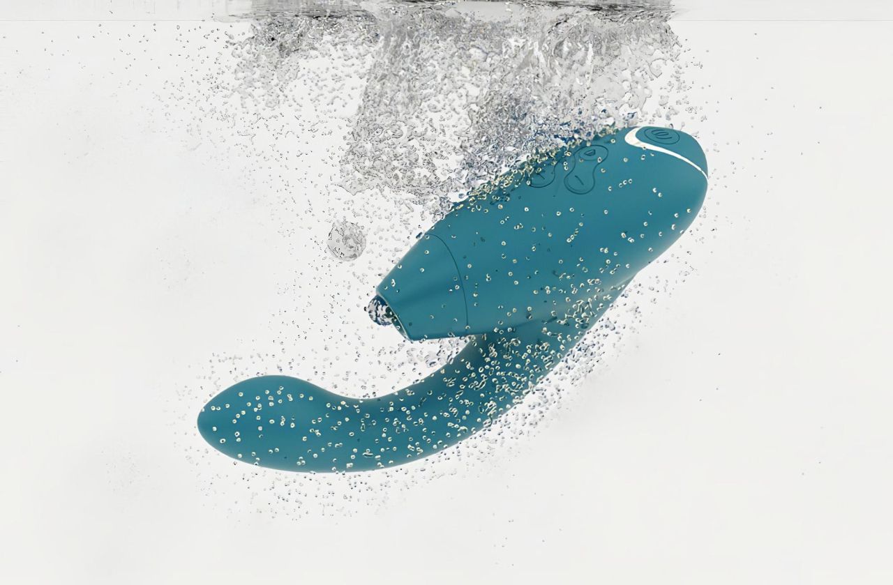 Womanizer Duo 2 - 2in1 G-pont vibrátor (zöld) Womanizer Duo 2 - 2in1 G-pont vibrátor (zöld)