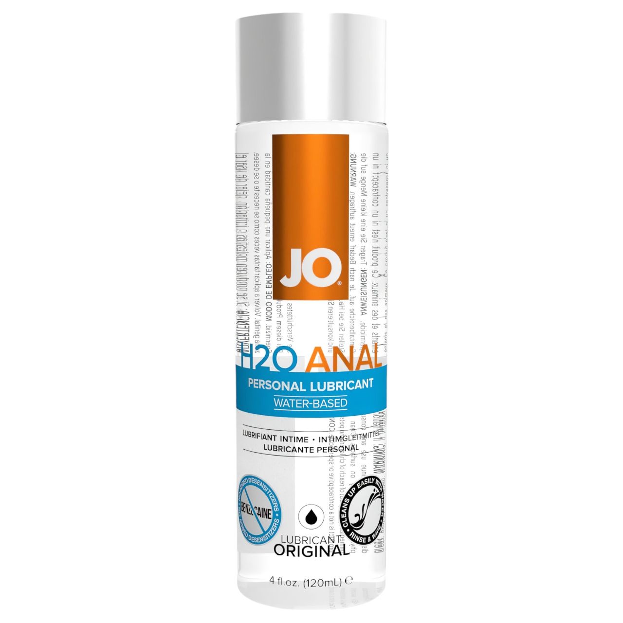 JO H2O Anal Original - vízbázisú anál síkosító (120ml) JO H2O Anal Original - vízbázisú anál síkosító (120ml)