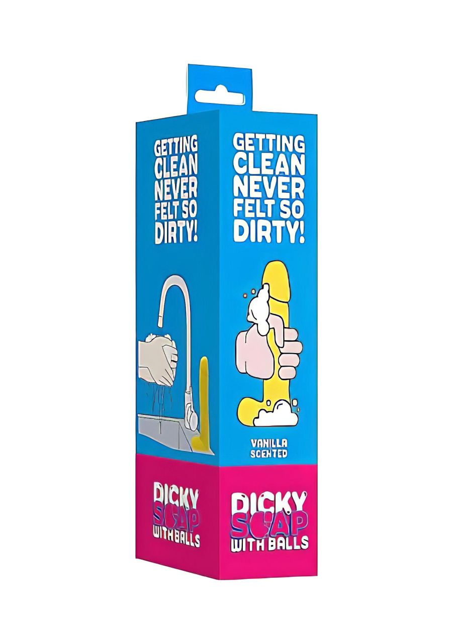 Dicky - szappan pénisz herékkel - vanília (210g)