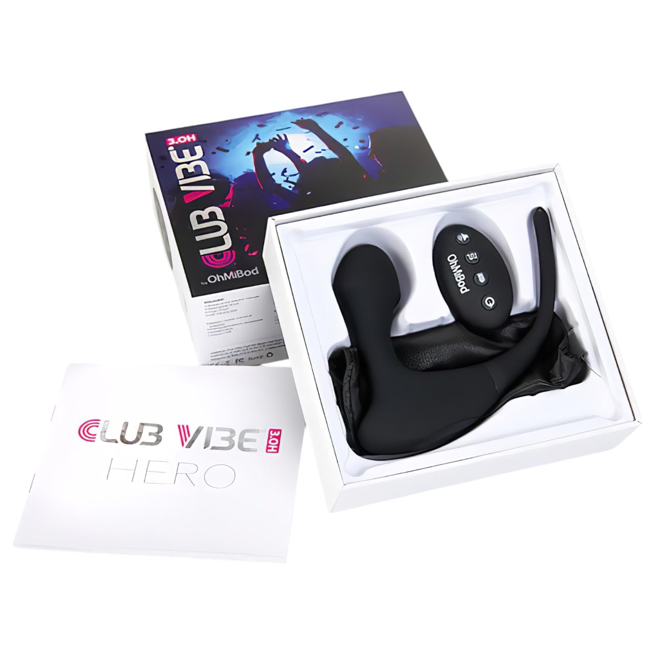OHMIBOD Club Vibe 3 Hero - prosztata vibrátor (zenei vezérlésű) OHMIBOD Club Vibe 3 Hero - prosztata vibrátor (zenei vezérlésű)