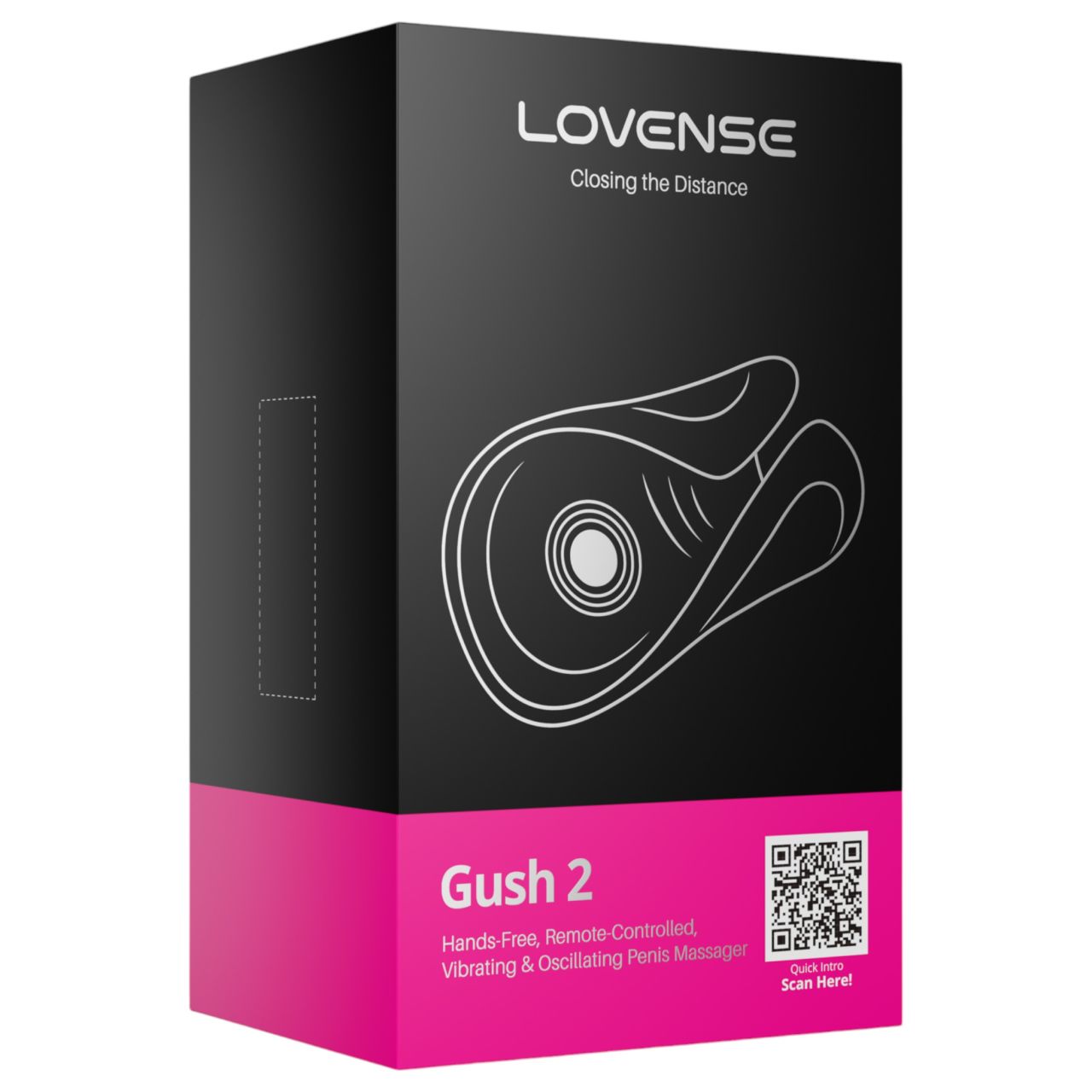 LOVENSE Gush 2 - makkvibrátor (türkiz) LOVENSE Gush 2 - makkvibrátor (türkiz)