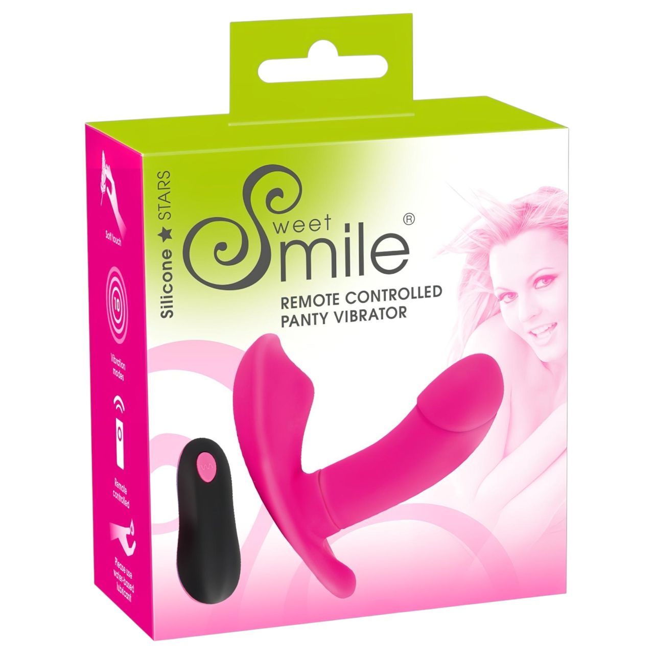 SMILE Panty - akkus, rádiós felcsatolható vibrátor (pink) SMILE Panty - akkus, rádiós felcsatolható vibrátor (pink)