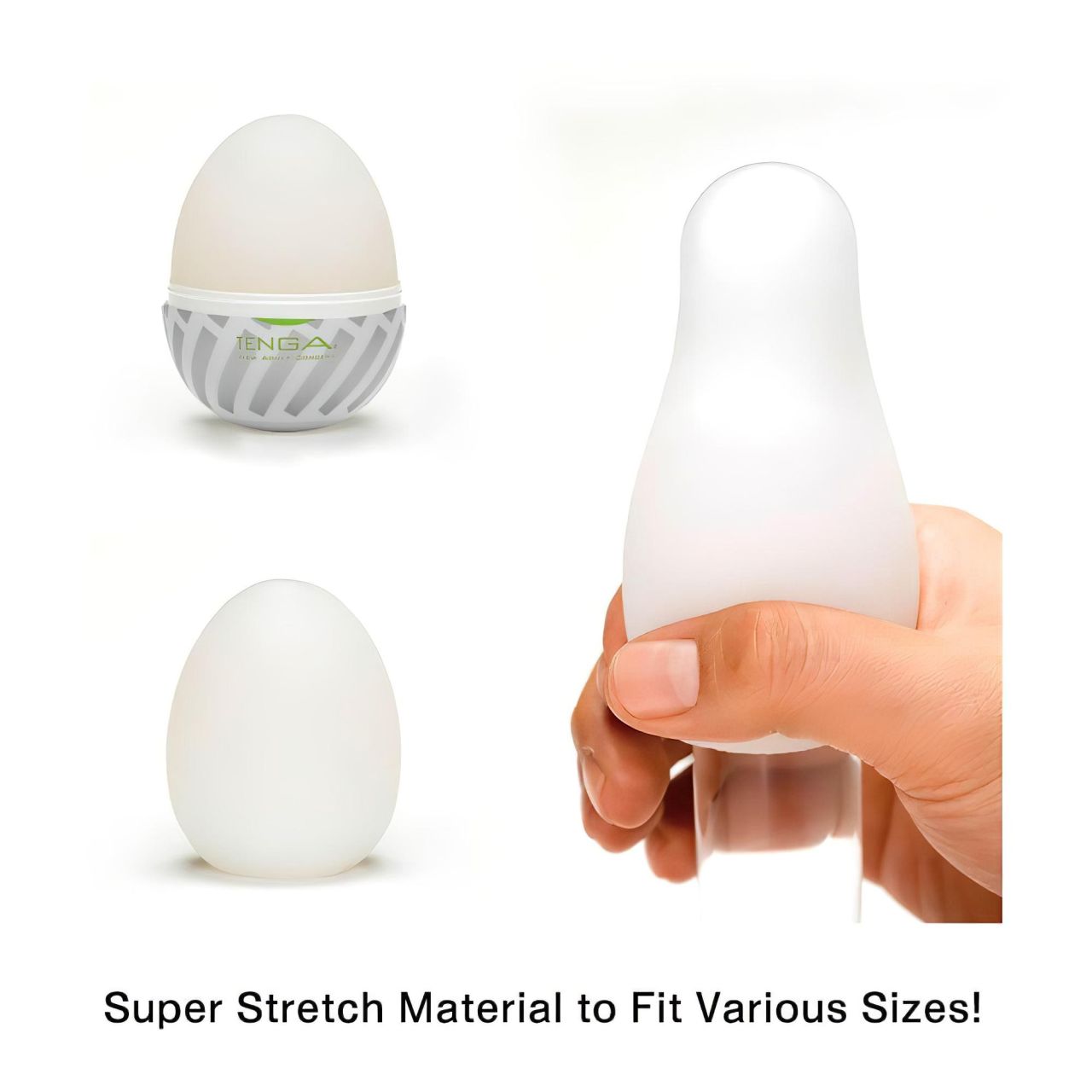 TENGA Egg Brush - tojás maszturbátor (6db) TENGA Egg Brush - tojás maszturbátor (6db)