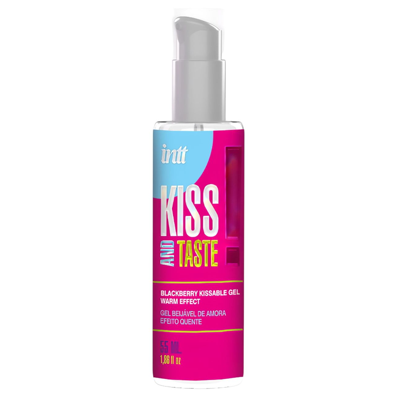 Intt Kiss and Taste - melegítő hatású síkosító gél - szeder (55ml)