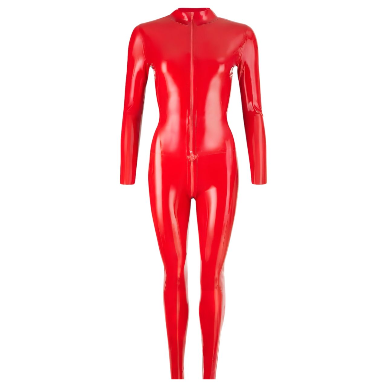 LATEX - hosszúujjú női overál (piros)