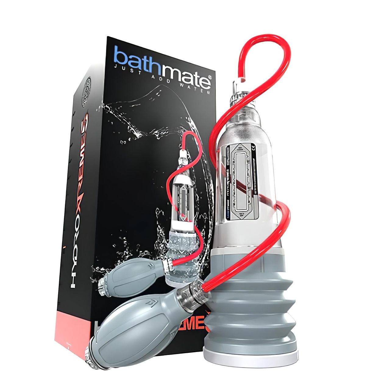 BathMate Xtreme Hydromax 5 - Hydropumpa szett (átlátszó)