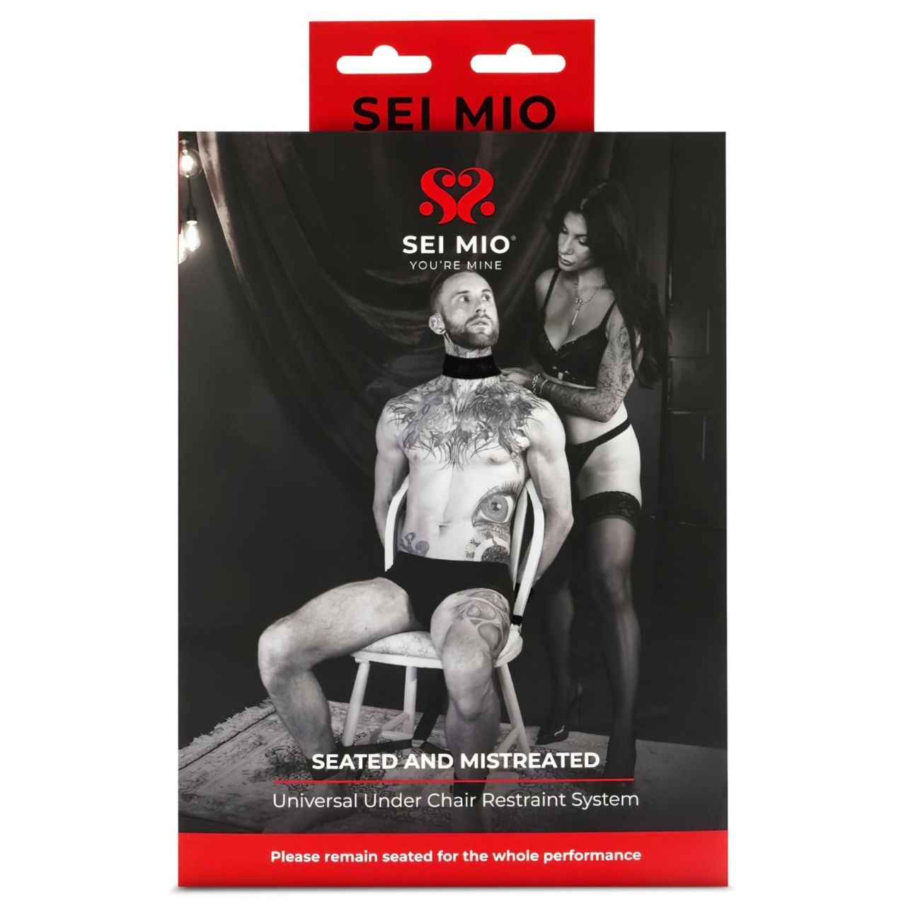 Sei Mio - székhez kötöző heveder (fekete)