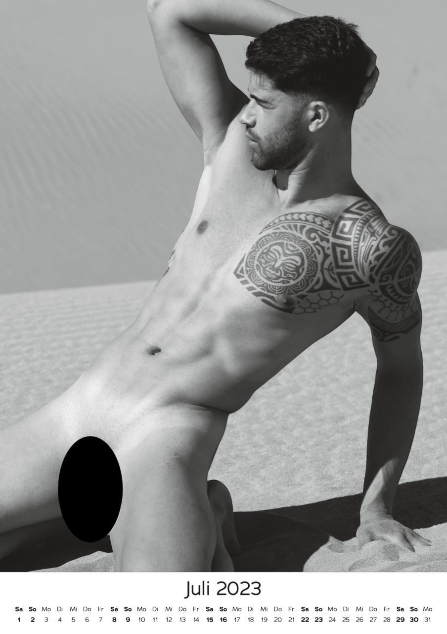 Meztelen férfi naptár - 2026