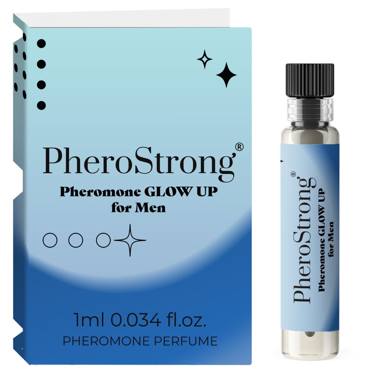 PheroStrong Glow up - feromon parfüm férfiaknak (1 ml) PheroStrong Glow up - feromon parfüm férfiaknak (1 ml)