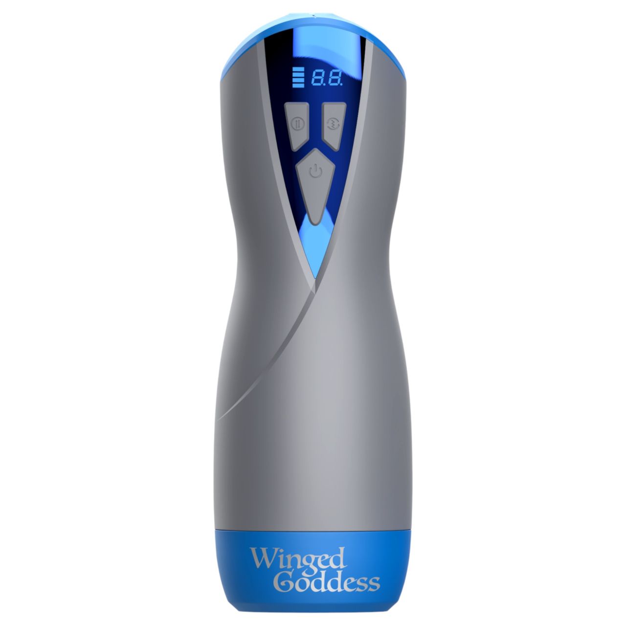 Masturs Eloa - szívó-rezgő AR maszturbátor (kék)