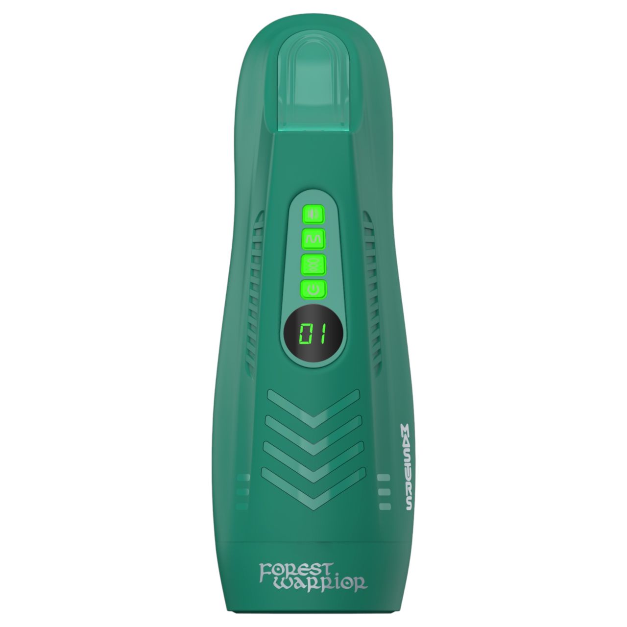 Masturs Ayla - nyögő szívó-rezgő AR maszturbátor (zöld)