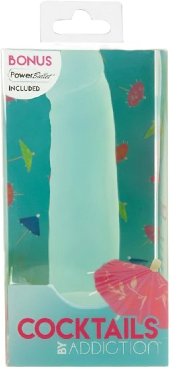 Addiction Coctails - tapadókorongos dildó (zöld) Addiction Coctails - tapadókorongos dildó (zöld)