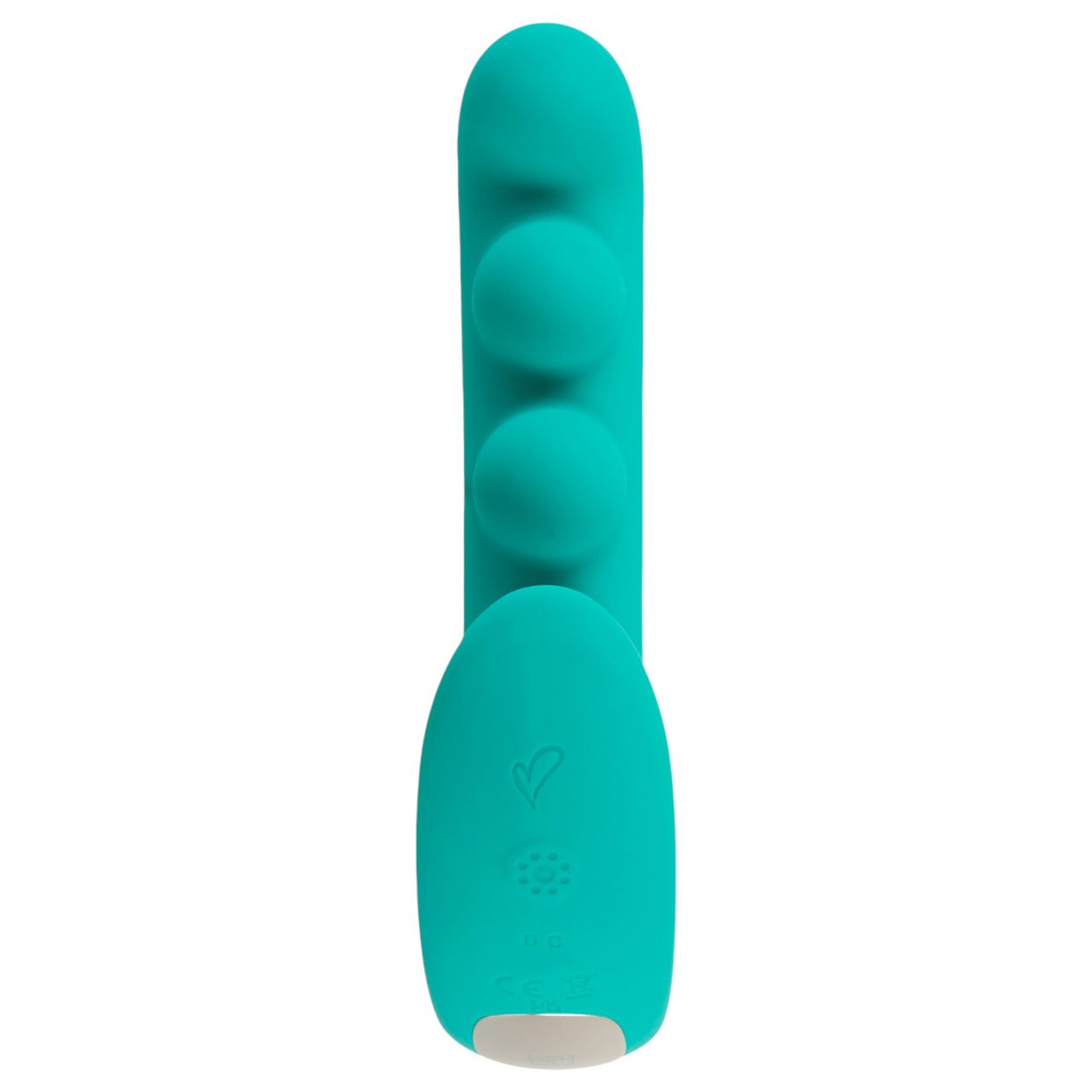 Beau Coeur Sylora - gyöngyös 2in1 vibrátor (zöld) Beau Coeur Sylora - gyöngyös 2in1 vibrátor (zöld)