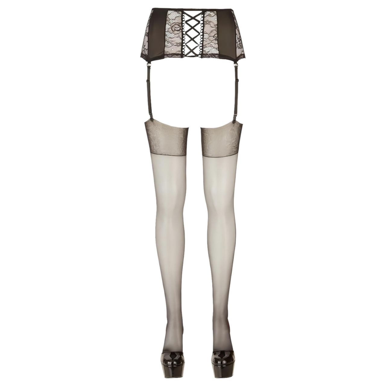 / Cottelli - selymes harisnya (fekete)