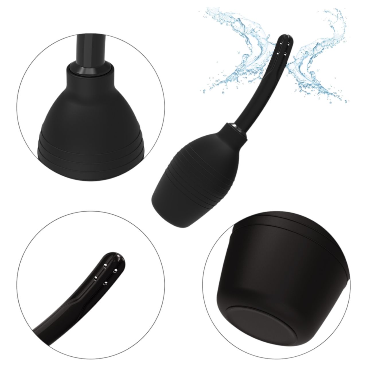 Wild Play - intim mosó (fekete)