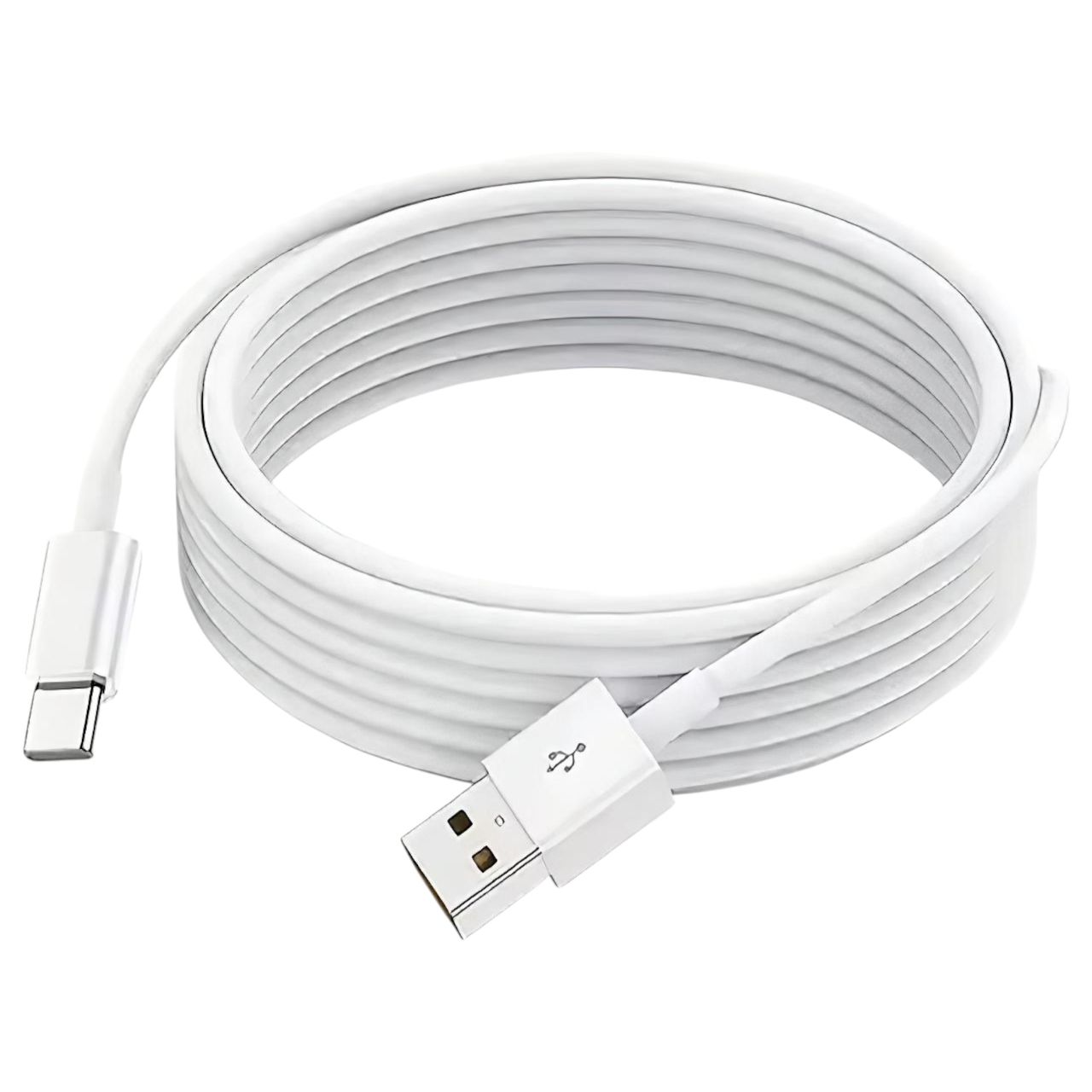 USB Type-C töltőkábel (fehér) USB Type-C töltőkábel (fehér)