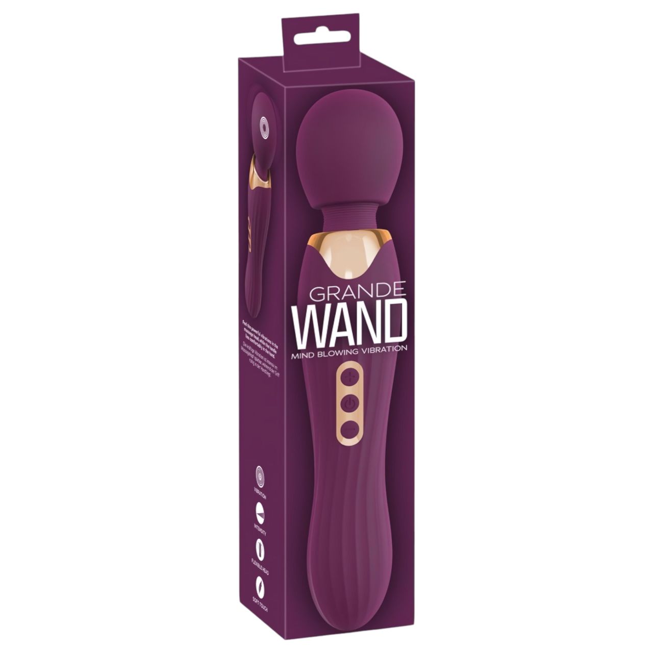 You2Toys Grande - akkus masszírozó vibrátor (piros)