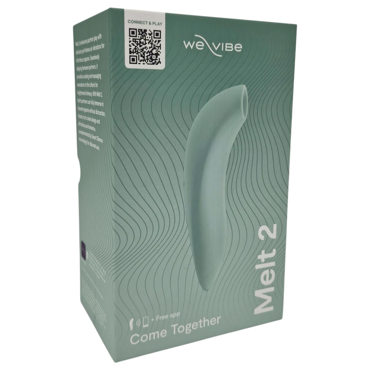 We-Vibe Melt 2 - okos léghullámos csiklóizgató (türkiz)