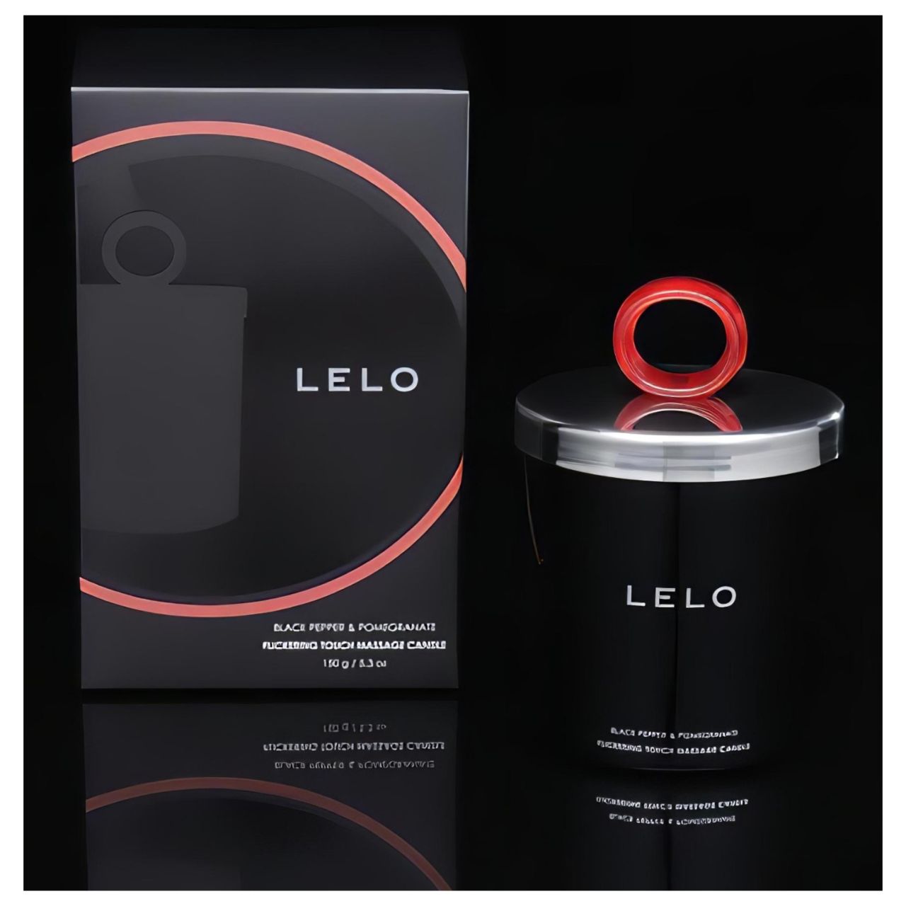 LELO masszázsgyertya - gránátalmás-feketebors (150 g)
